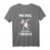 Mir egal ich bin ein Einhorn T-Shirt – Lustiges Einhorn Outfit für Damen, Kinder & Erwachsene inklusive Haarreif & Kuscheltier