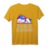 Offizielles Einhorn Schlafshirt & Pyjama – Lustiges Nachthemd Geschenk für Damen, Herren & Teenager, perfekt zum Geburtstag & für Langschläfer