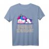 Offizielles Einhorn Schlafshirt & Pyjama – Lustiges Nachthemd Geschenk für Damen, Herren & Teenager, perfekt zum Geburtstag & für Langschläfer