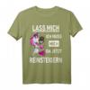 Lass mich ich muss mich da jetzt reinsteigern - Lustiges Einhorn T-Shirt mit Spruch für Humor, Ironie & Sarkasmus, Geschenkidee für Kollegen, Partner & Freunde