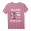 Lass mich ich muss mich da jetzt reinsteigern - Lustiges Einhorn T-Shirt mit Spruch für Humor, Ironie & Sarkasmus, Geschenkidee für Kollegen, Partner & Freunde