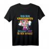 Kinder Bye Bye Kindergarten Glitzer Einhorn T-Shirt – Perfektes Schulstart-Outfit & Einschulungsgeschenk für Jungen und Mädchen 2020