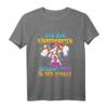 Kinder Bye Bye Kindergarten Glitzer Einhorn T-Shirt – Perfektes Schulstart-Outfit & Einschulungsgeschenk für Jungen und Mädchen 2020