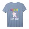 HapPanda T-Shirt für Damen & Herren mit Einhorn und lustigem Spruch - Geschenkidee für Jahrgang 1981 & Geburtstagsfeier