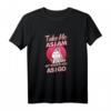 Damen Einhorn Spruch 'take me as I am' - Cooles, lustiges T-Shirt für Frauen, Geburtstags- und Partygag