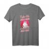 Damen Einhorn Spruch 'take me as I am' - Cooles, lustiges T-Shirt für Frauen, Geburtstags- und Partygag
