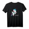 Unicorns are born in August - Lustiges Einhorn Geburtstags T-Shirt für Mädchen und Jungen, ideal als Geschenk & Party-Outfit