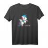 Unicorns are born in August - Lustiges Einhorn Geburtstags T-Shirt für Mädchen und Jungen, ideal als Geschenk & Party-Outfit