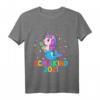 Lustiges Einhorn Einschulung T-Shirt für Kinder - Witziges Geschenk zum Schulanfang 2021 für Jungen und Mädchen