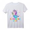 Lustiges Einhorn Einschulung T-Shirt für Kinder - Witziges Geschenk zum Schulanfang 2021 für Jungen und Mädchen