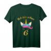 Ich bin schon 6 Mädchen Geburtstag Süßes Einhorn Geschenk T-Shirt - Perfektes Kindergeburtstagsgeschenk