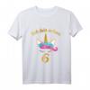 Ich bin schon 6 Mädchen Geburtstag Süßes Einhorn Geschenk T-Shirt - Perfektes Kindergeburtstagsgeschenk