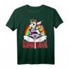 Lustiges Heavy Metal Einhorn Totenkopf T-Shirt für Männer, Frauen & Kinder – Perfektes Geschenk für Rock, Punk & Festival Fans