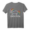 Death Metal Unicorn Geschenk - Lustiges Einhorn T-Shirt für Festivals, Geburtstage & Weihnachten für Heavy Metal Fans