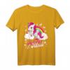 Kinder Ich bin Erste Klasse Schulanfang T-Shirt mit Einhorn und Regenbogen – Perfektes Geschenk zur Einschulung für Mädchen