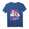 Kinder Ich bin Erste Klasse Schulanfang T-Shirt mit Einhorn und Regenbogen – Perfektes Geschenk zur Einschulung für Mädchen