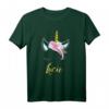 Süßes Einhorn Lucie T-Shirt - Personalisierte Geschenkidee für Mädchen, Damen & Einhorn-Fans zur Geburtstagsfeier oder Einhorn-Party
