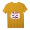 Unicorn Einhorn Jack o' Lantern Kürbis Halloween T-Shirt – Lustiges Design für Halloween-Partys, Trick or Treat & Kostüme