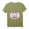 Unicorn Einhorn Jack o' Lantern Kürbis Halloween T-Shirt – Lustiges Design für Halloween-Partys, Trick or Treat & Kostüme