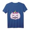 Unicorn Einhorn Jack o' Lantern Kürbis Halloween T-Shirt – Lustiges Design für Halloween-Partys, Trick or Treat & Kostüme