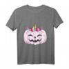 Unicorn Einhorn Jack o' Lantern Kürbis Halloween T-Shirt – Lustiges Design für Halloween-Partys, Trick or Treat & Kostüme
