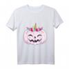 Unicorn Einhorn Jack o' Lantern Kürbis Halloween T-Shirt – Lustiges Design für Halloween-Partys, Trick or Treat & Kostüme