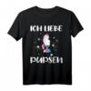 Ich liebe Pupsen - Lustiges Pupsendes Einhorn T-Shirt mit Regenbogen Glitzer, perfektes Geschenk zum Geburtstag, Weihnachten & Ostern
