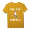 Ich liebe Pupsen - Lustiges Pupsendes Einhorn T-Shirt mit Regenbogen Glitzer, perfektes Geschenk zum Geburtstag, Weihnachten & Ostern
