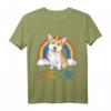 Corgicorn Corgi Einhorn T-Shirt für Kinder und Erwachsene - Lustiges Hund & Einhorn Design, Tierliebhaber Geschenk für Geburtstage, Weihnachten & Partys