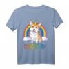 Corgicorn Corgi Einhorn T-Shirt für Kinder und Erwachsene - Lustiges Hund & Einhorn Design, Tierliebhaber Geschenk für Geburtstage, Weihnachten & Partys