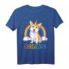 Corgicorn Corgi Einhorn T-Shirt für Kinder und Erwachsene - Lustiges Hund & Einhorn Design, Tierliebhaber Geschenk für Geburtstage, Weihnachten & Partys
