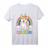 Corgicorn Corgi Einhorn T-Shirt für Kinder und Erwachsene - Lustiges Hund & Einhorn Design, Tierliebhaber Geschenk für Geburtstage, Weihnachten & Partys