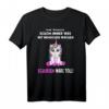 Lustiges Einhorn T-Shirt mit Spruch für Menschenhasser – Humorvolles Outfit für Schule, Arbeit & Geschenke zu Geburtstag, Weihnachten & Co.