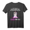 Lustiges Einhorn T-Shirt mit Spruch für Menschenhasser – Humorvolles Outfit für Schule, Arbeit & Geschenke zu Geburtstag, Weihnachten & Co.