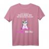 Lustiges Einhorn T-Shirt mit Spruch für Menschenhasser – Humorvolles Outfit für Schule, Arbeit & Geschenke zu Geburtstag, Weihnachten & Co.