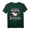 Einhorn Geschenk T-Shirt mit Spruch - Ich bin nicht klein, lustiges Geburtstagsgeschenk für Einhorn Fans und Magie-Liebhaber