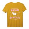 Einhorn Geschenk T-Shirt mit Spruch - Ich bin nicht klein, lustiges Geburtstagsgeschenk für Einhorn Fans und Magie-Liebhaber