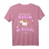 Einhorn Geschenk T-Shirt mit Spruch - Ich bin nicht klein, lustiges Geburtstagsgeschenk für Einhorn Fans und Magie-Liebhaber