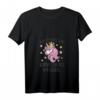 Damen Unicorn T-Shirt mit Spruch und V-Ausschnitt - Perfekt für Geburtstagsfeiern und Unicorn Fans