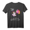 Einhorn Damen erwacht in Dir - Lustiges T-Shirt zum 30. Geburtstag für Frauen und Einhorn-Fans
