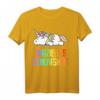 Offizielles Einhorn Regenbogen Schlafshirt Pyjama - Lustiges Geschenk für Nachteulen, Langschläfer und Teenager zum Geburtstag oder Weihnachten