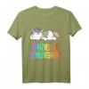 Offizielles Einhorn Regenbogen Schlafshirt Pyjama - Lustiges Geschenk für Nachteulen, Langschläfer und Teenager zum Geburtstag oder Weihnachten