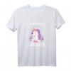 Einhorn August Geboren Geburtstag Geschenk T-Shirt - Lustiges Geburtstagsshirt für Damen und Mädchen mit Einhorn-Motiv