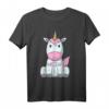 HapPanda Unicorn Nein-Horn T-Shirt - Lustiges Design für Männer, Frauen & Kinder, Perfekt als Geschenk und für Feiern