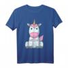 HapPanda Unicorn Nein-Horn T-Shirt - Lustiges Design für Männer, Frauen & Kinder, Perfekt als Geschenk und für Feiern