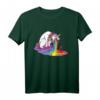 Einhorn kotzt Regenbogen T-Shirt – Lustiges, buntes Kinder T-Shirt mit hochwertiger Verarbeitung