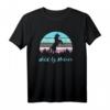 Einhorn Pastell Wild By Nature Unicorn T-Shirt für Damen und Mädchen – Liebhaber von Pastellfarben und Einhörnern, klassisch geschnitten