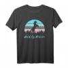 Einhorn Pastell Wild By Nature Unicorn T-Shirt für Damen und Mädchen – Liebhaber von Pastellfarben und Einhörnern, klassisch geschnitten