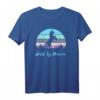 Einhorn Pastell Wild By Nature Unicorn T-Shirt für Damen und Mädchen – Liebhaber von Pastellfarben und Einhörnern, klassisch geschnitten