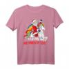 Weihnachtsmann Einhorn Weihnachten Xmas T-Shirt – Festliches, klassisch geschnittenes Motiv für Weihnachten & festliche Anlässe